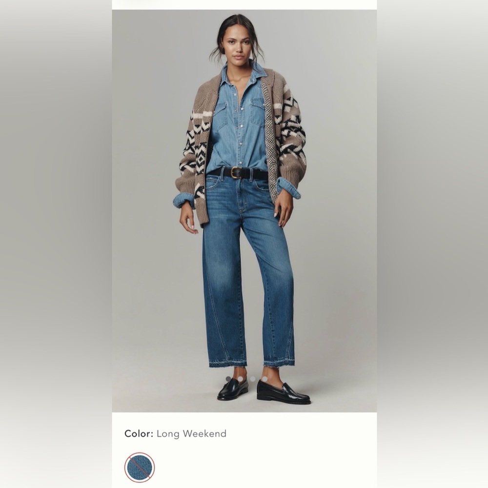 AMO Maria High Rise Relaxed jeans. Worn once!